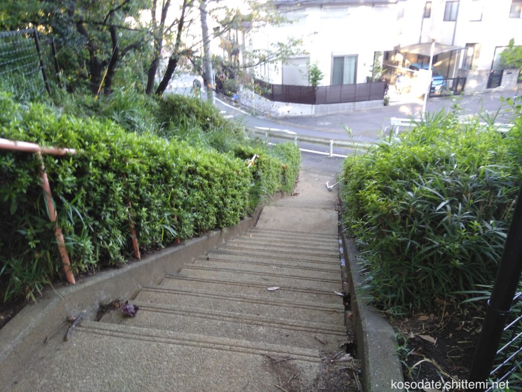 宮崎第3公園の階段