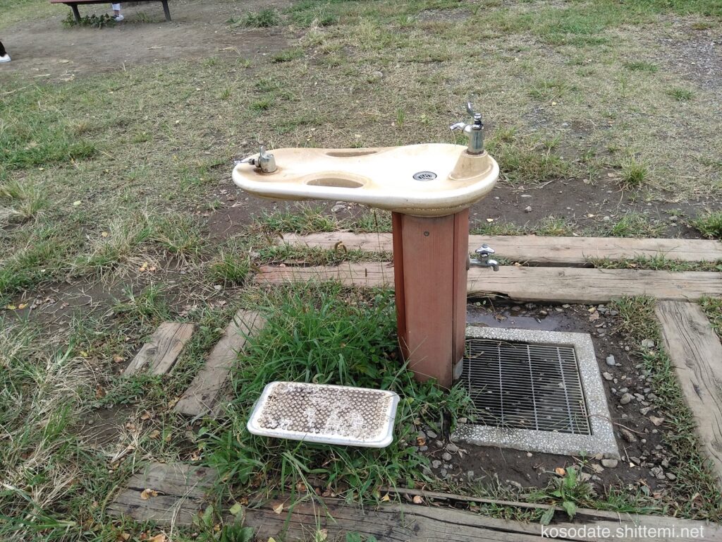 二子玉川公園　みどりの遊び場　手洗い場