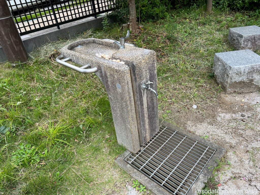宮崎カツラ公園 手洗い場