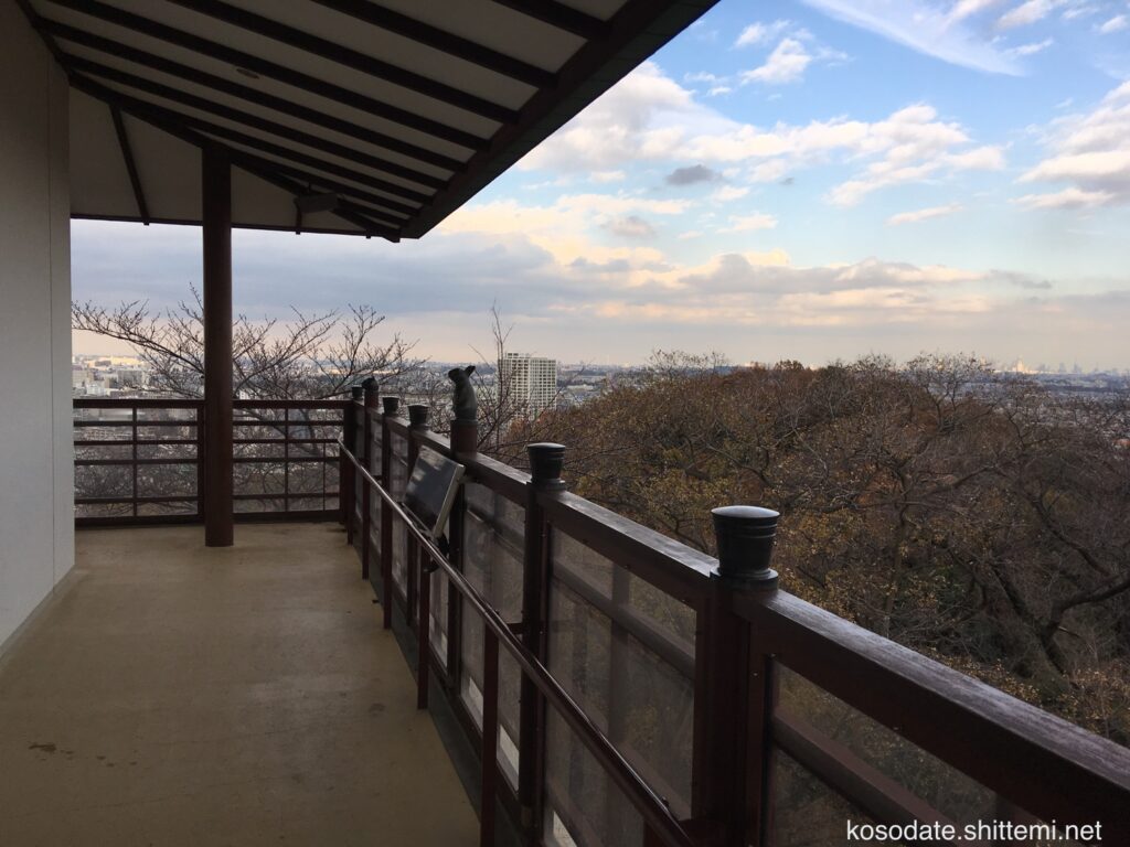 枡形山広場 展望台からの眺め＆干支の像